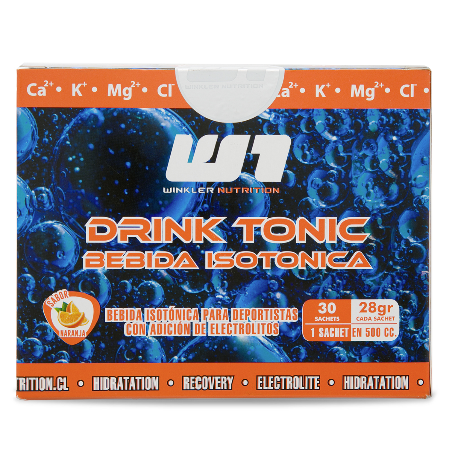 Bebida Isotónica Drink Tonic 30 Sachets (15 Litros)