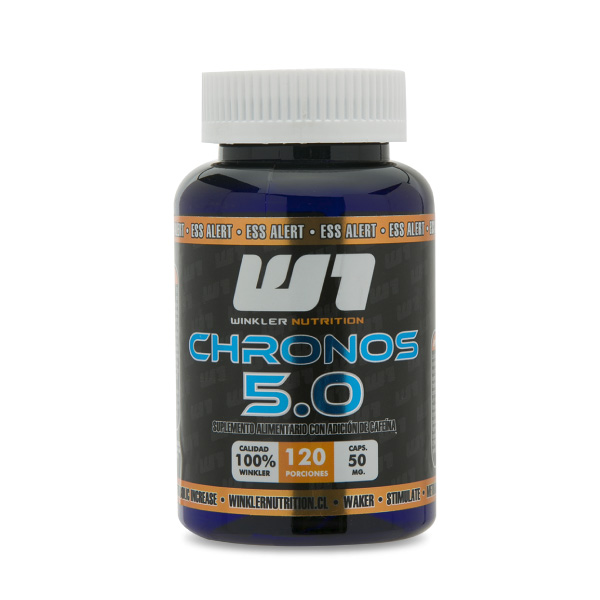 CHRONOS CAFEÍNA 5.0 50MG ENV. 120 CÁPSULAS