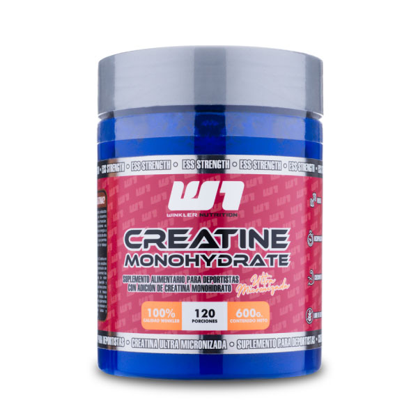 Creatina Monohidrato 600g 120 Servicios